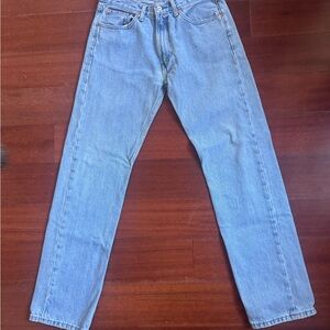505 Levi's Light Blue  Straight Jeans